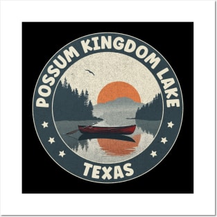 Possum Kingdom Lake Texas Sunset Posters and Art